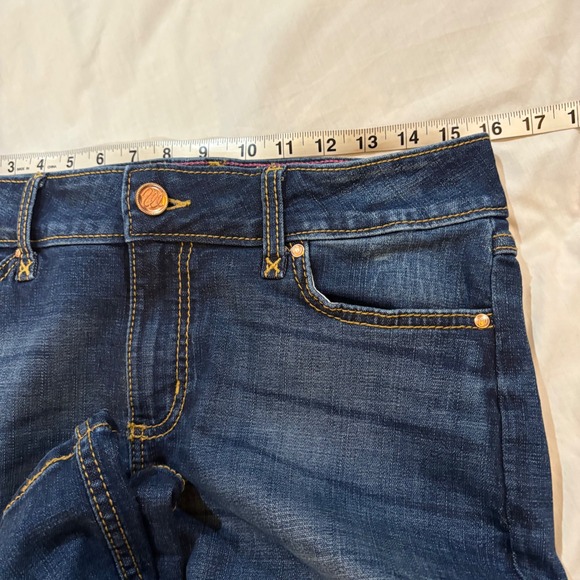 Wrangler Women's Bootcut Jeans Dark Wash Denim Casual Comfort Size 9/32 - Picture 7 of 9